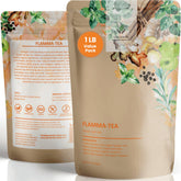 Gardenika front pouch showing label and resealable zipper for freshness