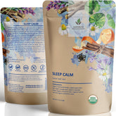 Gardenika front packaging of Sleep tea showing organic label and benefits