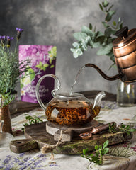 Gardenika lavender petals detail highlighting organic blossoms for floral aroma
