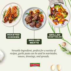 Garland Food paste in skillet blending into sauce for fast cooked flavor