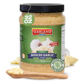Garland Food front jar showing label and 32 oz size for consistent flavor