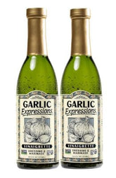 Garlic Expressions front bottle showing label and 12.5-ounce size for easy identification and use