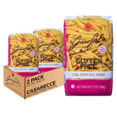 Garofalo front packaging showing gluten-free Casarecce and premium branding for pantry appeal