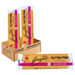 Garofalo front packaging showing premium gluten-free spaghetti and brand