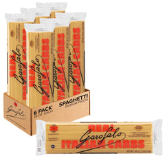 Garofalo front packaging showing clear pouch and pasta quality benefit visual inspection