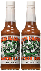 Gator Hammock front bottle showing label and pour spout, highlights convenience and flavor