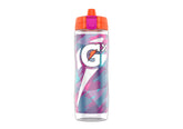 Gatorade Gx bottle front view showing Glitched Berry color and 30oz capacity for easy recognition