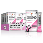 Gatorade front pack showing Strawberry Ice bulk box and branding for quick identification