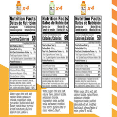 Gatorlyte bottle close-up label with electrolyte blend and benefits
