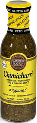 Gaucho Ranch front bottle view showing original chimichurri and bright herbs