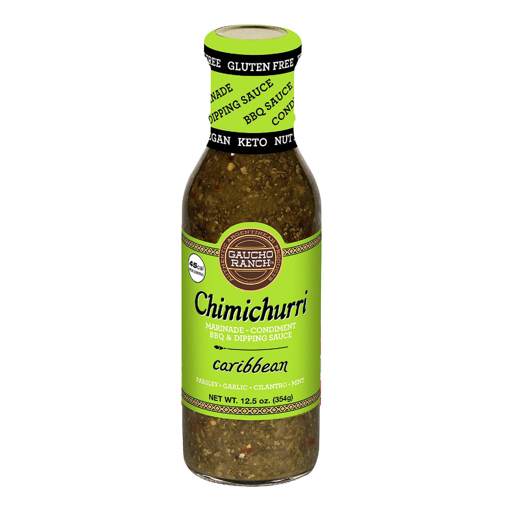 Gaucho Ranch front bottle showing label and vibrant color, highlighting fresh flavor