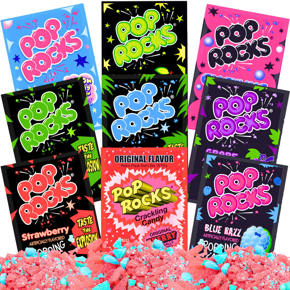 Gaudum front view of nine flavor packets showing variety and convenience