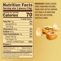 GEEOOLLAH close-up of caramel surface highlighting smooth texture and buttery appeal