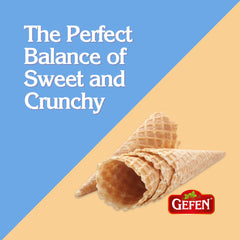 Gefen cone close-up showing crisp texture for longer hold
