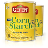 Gefen front packaging 16oz canister showing resealable lid and brand for easy storage
