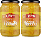 Gefen front jar view showing label and convenient two-pack, ideal for quick toppings