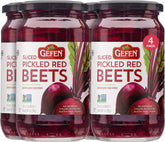 Gefen front packaging showing 16oz jar and label, clear serving suggestion benefit