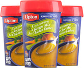 Gefen Lipton Consommé front canister showing label and resealable lid for freshness