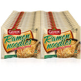 Gefen front packaging showing 3 oz vegetable ramen for easy pantry stocking