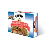 GEISHA front packaging showing 3.75oz tin and brand benefit