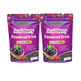Generic front packaging showing sachets and berry blend for quick servings