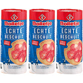 Generic Bolletje front packaging showing crispbakes and convenience benefits
