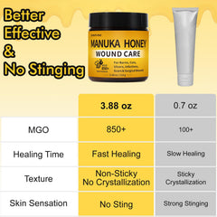 Generic Manuka smooth texture close-up demonstrating non-sticky spreadability