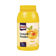 Generic Moirs custard tub front view showing packaging and convenience