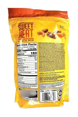 Generic sweet and spicy snack mix close-up of nuts and crunchy pieces highlighting texture and bold flavor