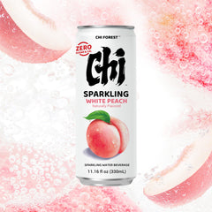 GENKI FOREST six peach and six grape cans grouped to show pack mix