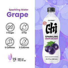GENKI FOREST bottle next to hand showing 16.2 fl oz scale benefit
