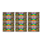 Genova front view of 12-pack can packaging showing brand and convenience