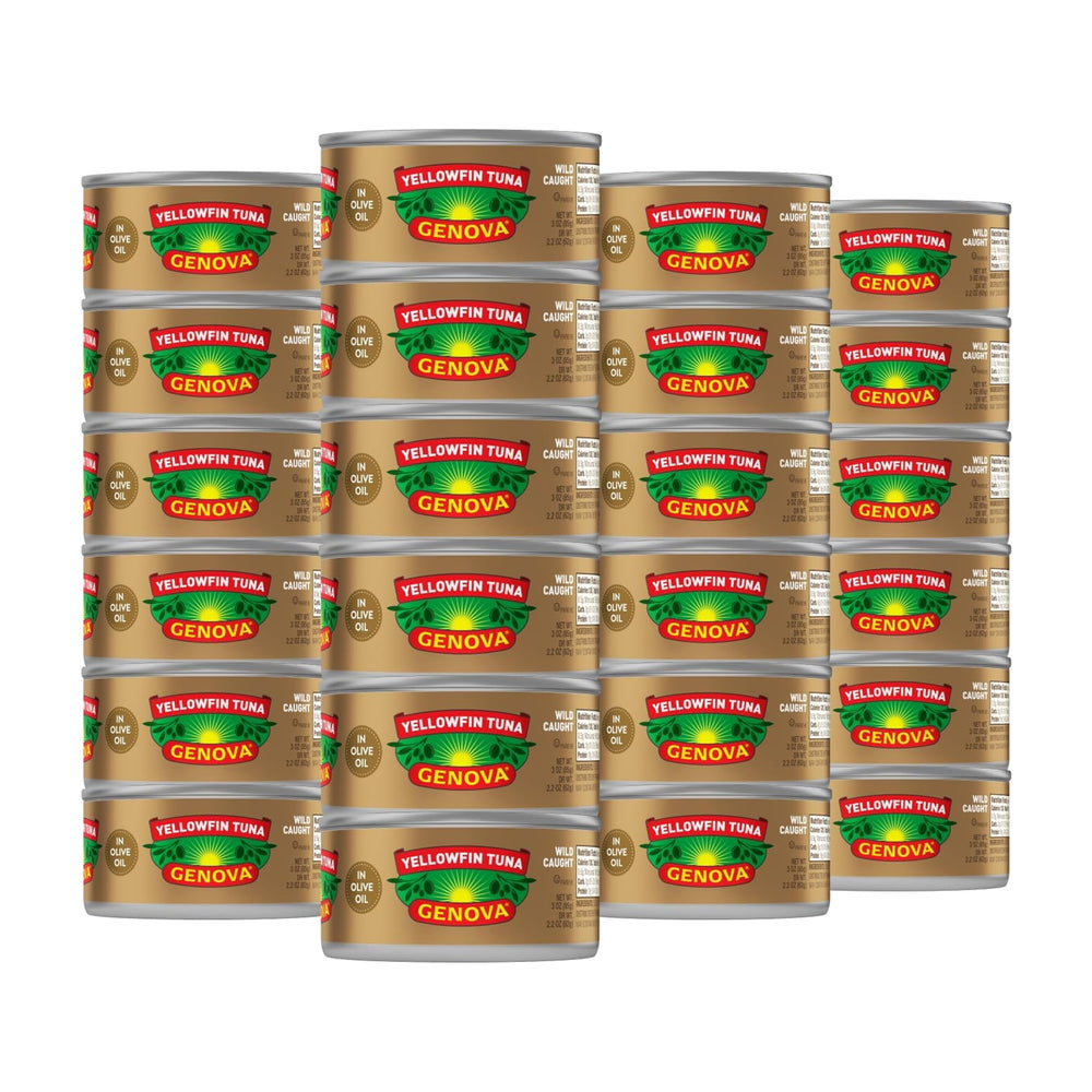 Genova front packaging showing 3 oz can and brand clarity for pantry efficiency