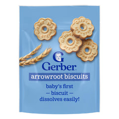 Gerber front packaging showing clear snack branding and convenience