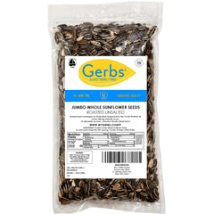 GERBS dry-roasted seed texture close-up showing even roast and crunchy appearance