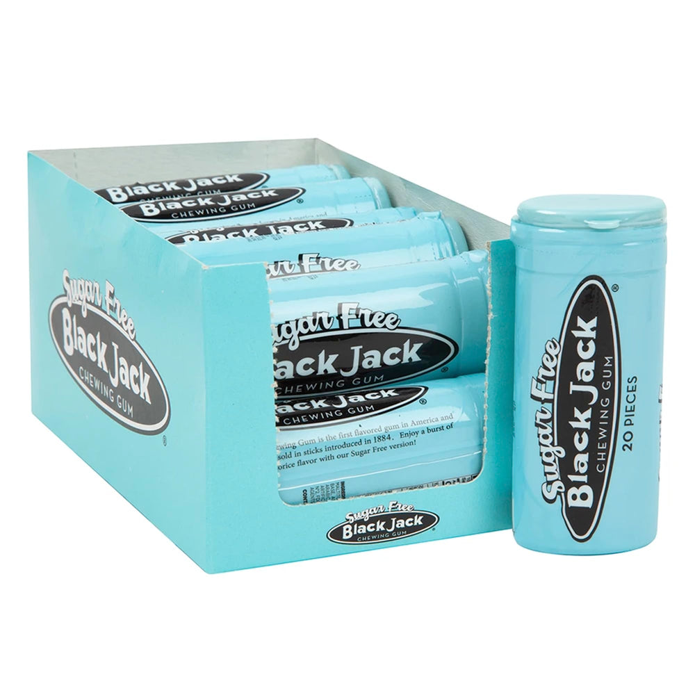 Gerrit's Black Jack front packaging showing vintage clove gum and value pack benefit