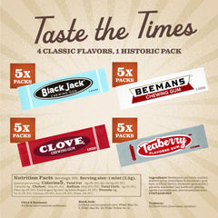Gerrit's individually wrapped sticks displayed for easy sharing and storage