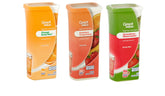 Getgal Great Value front packaging showing three canisters and flavors for easy selection