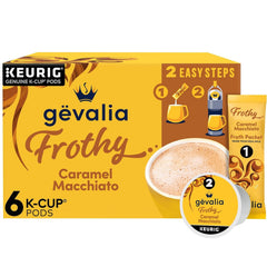 Gevalia front box packaging showing kit and convenience
