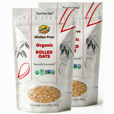 GF Harvest front packaging showing two resealable 32 ounce bags and branding benefit convenience