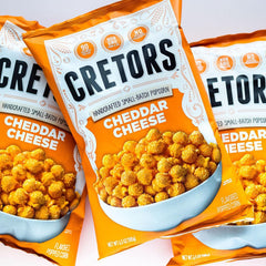 G.H. Cretors popcorn poured in a bowl demonstrating shareable serving and crispy texture
