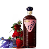 Ghia front bottle view showing berry apéritif and elegant packaging benefit: easy identification