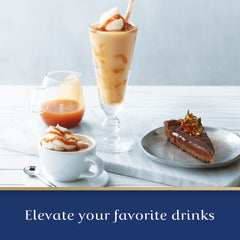 Ghirardelli squeeze-top detail for precise pouring and reduced mess