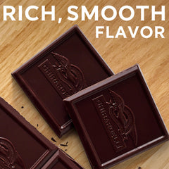 Ghirardelli chopped pieces in a bowl ready to melt or fold into batters for convenience