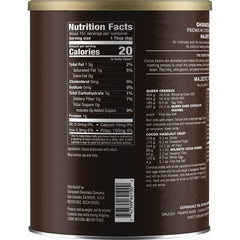 Ghirardelli fine powder texture closeup highlighting smooth dutched cocoa for richer batters