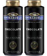 Ghirardelli front packaging showing two bottles and premium chocolate appeal