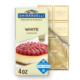 Ghirardelli front packaging showing twelve 4 oz bars and brand trust
