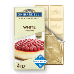 Ghirardelli front packaging showing twelve 4 oz bars and brand trust