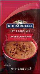 Close-up of a Ghirardelli packet highlighting easy single-serve portioning benefit