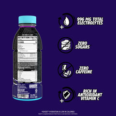 GHOST pouring grape-colored liquid to show texture and easy sip benefit
